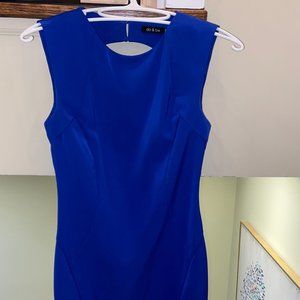 do & be Blue Dress with back cut out